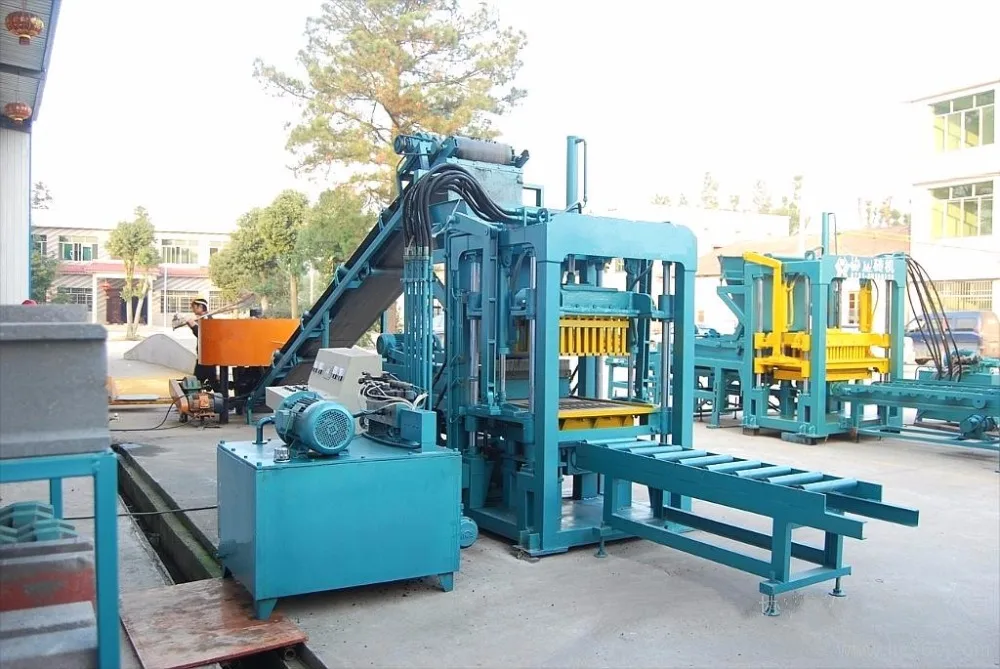 price list of concrete block making machine QT3-15 /brick production line