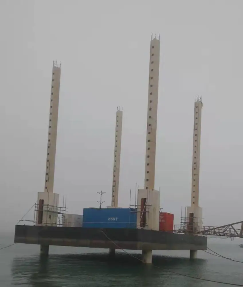 
36m modular type self-elevating jackup barge 