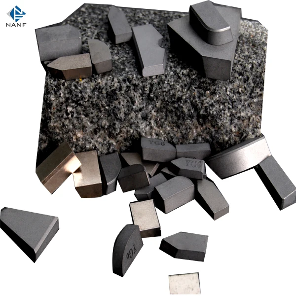 for making milling tools,, turning tool A4Type yg6 cemented carbide brazed  tips