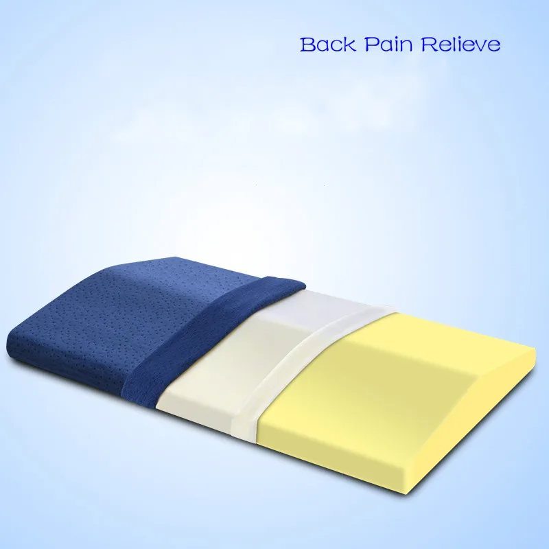 china product Lower Back Pain Lumber Support Pillow Soft and comfortable waist cushion memory foam  pillow