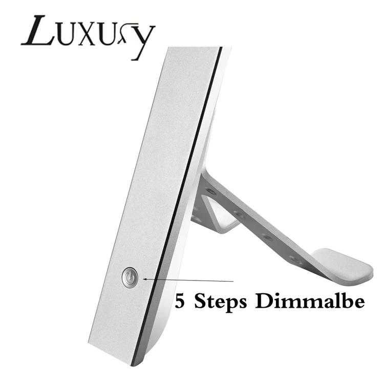 10W Goose neck LED desk lamp USB  port  Aluminium Alloy body 5 steps dimming table lamp