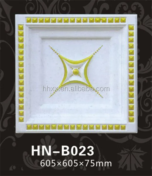 Роскошный домашний декор расписанные вручную панели Потолочная Плитка и декоративная отделка стен