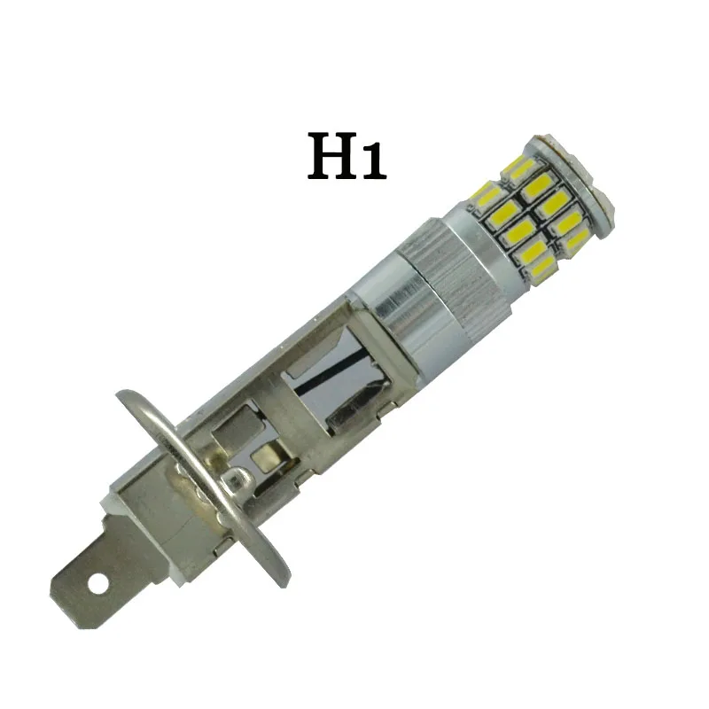 360 angle H1 Epistar Led Chip H3 3014 SMD 36 Led Car Lights Bulbs 7.5W 10V 12V 24V Headlight Fog Lights Driving Lamp 6000K White