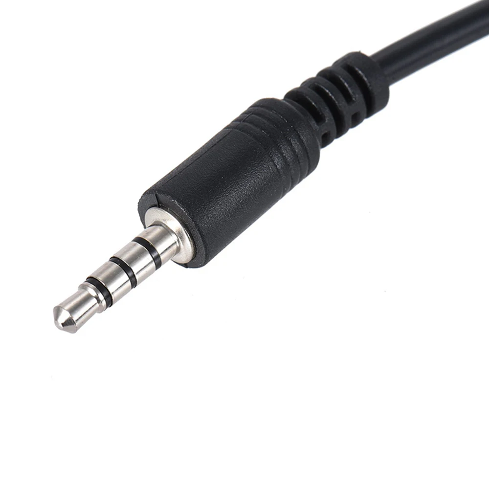 3.5mm Male AUX Audio Plug Jack To USB 2.0 Female Converter Cable Cord Adapter