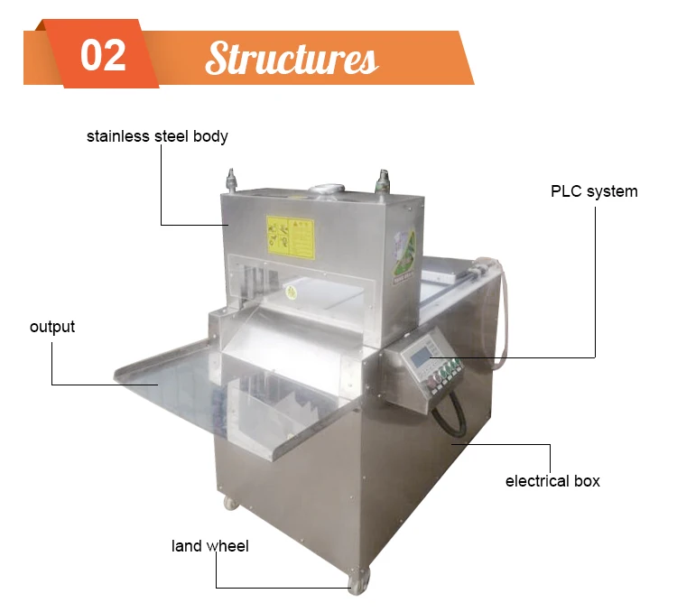 
automatic electric frozen meat slicer machine meat cutting machine cheese slicer machine 