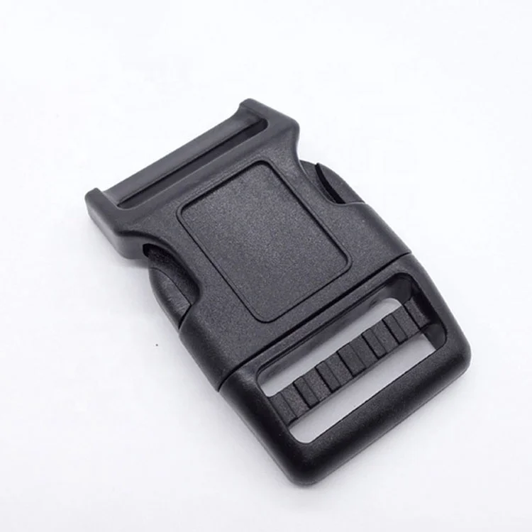 
Adjustable Quick Side Release Buckles Heavy Duty Black Plastic Buckle for Nylon Strap Webbing Backpack Fanny Pack Belt 