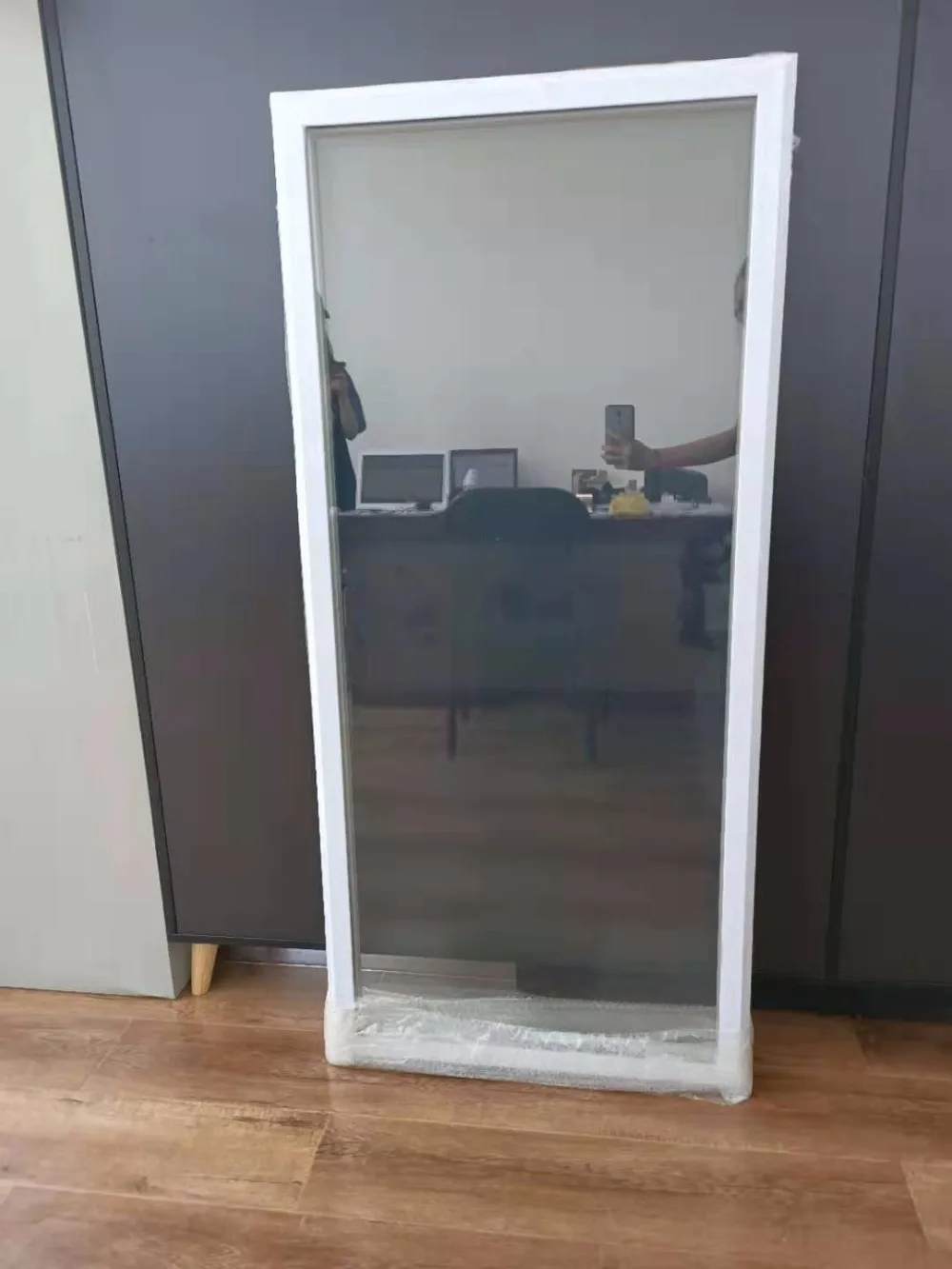 Коммерческий нагревательный вертикальный охладитель стеклянная дверь для витрины