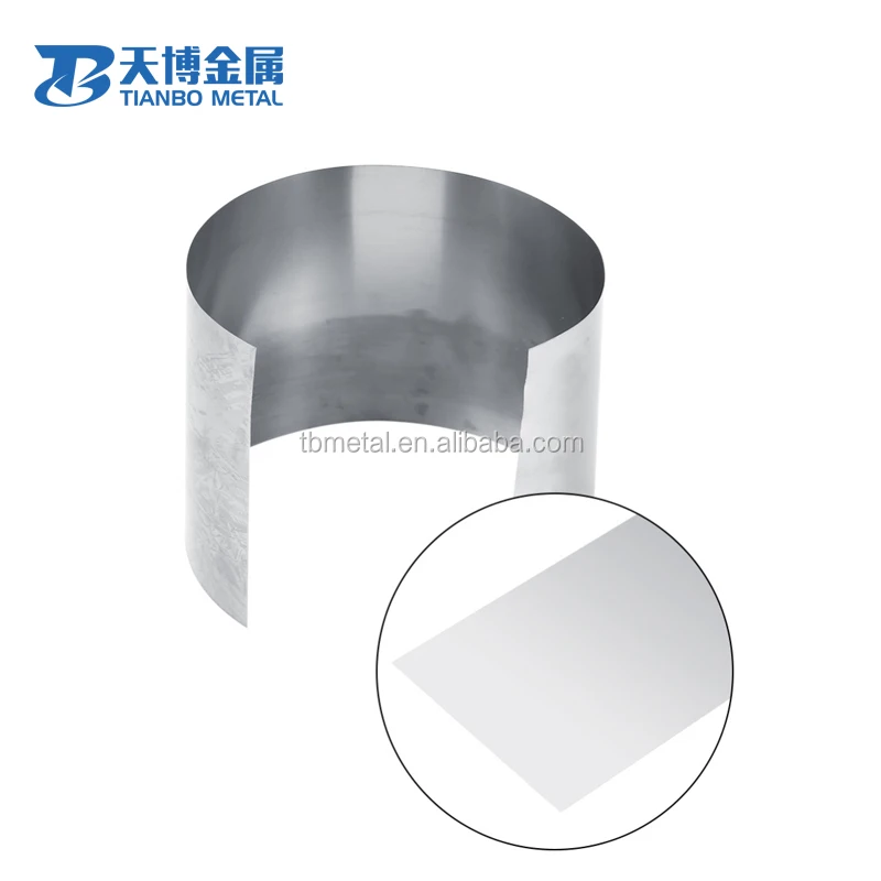 Factory supply hot rolled cold rolled 1mm titanium foil for industry