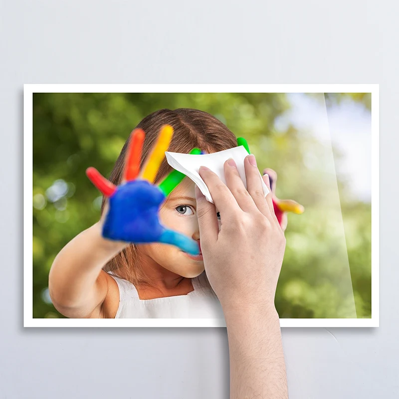 Self Adhesive Glossy White PET Sticker Film Material For Inkjet Printer