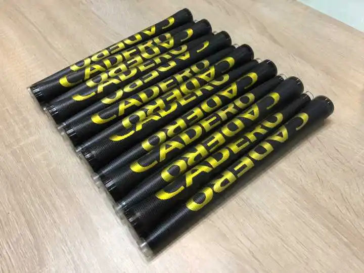 
NEW CADERO 2X2 AIR NER Crystal Standard Black/Green Golf Grips Transparent Club Grip 10 Colors Available With Soft Material 