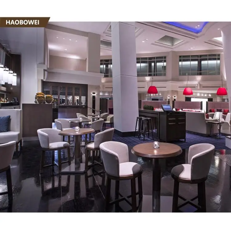 Luxury restaurant funiture dining chairs / hotel furniture tables and chairs