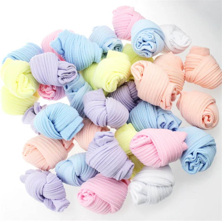 
Candy color nylon foot socks disposable socks for children 