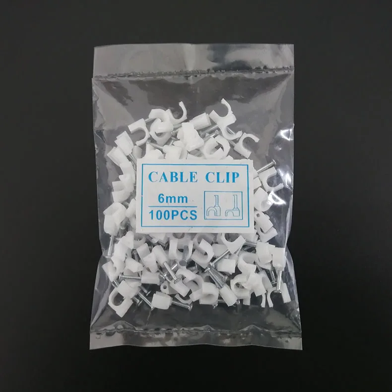 Widely Used Africa market Fashion PE PP  Cable Clips