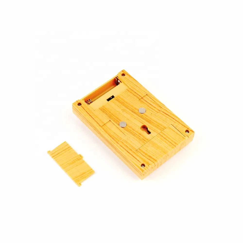 HENGBO- Dimmer COB Cordless Switch Light with magnets and loops, wood color