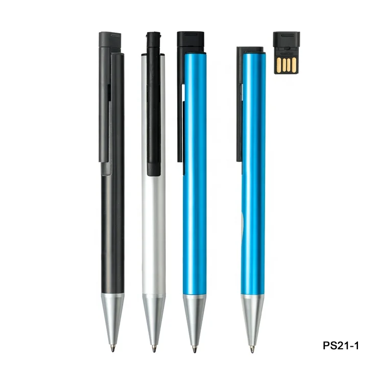 Топ офисные канцелярские подарки лазерные USB-ручки флэш-накопитель 4 ГБ 8 ГБ 16 ГБ металлическая usb шариковая ручка