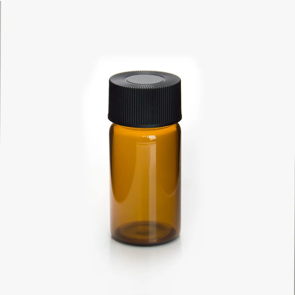 High quality 20mL clear lab sample storage vial with 24-400 Screw Cap on sale