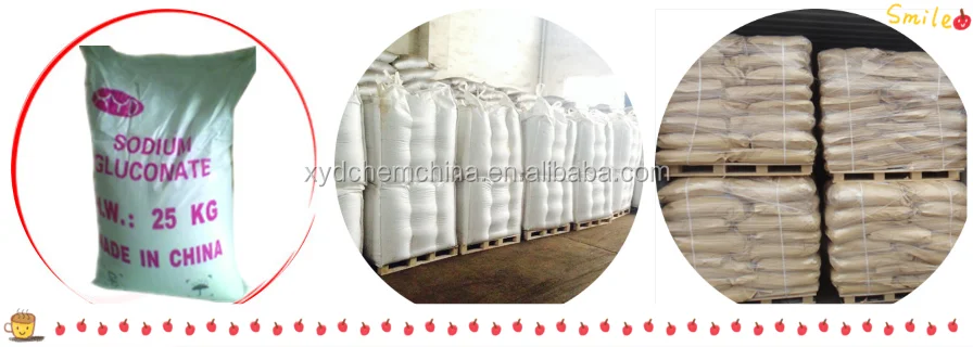 Кукуруза сделано белый кристаллический натрия глюконат TDS с различными чистоты
