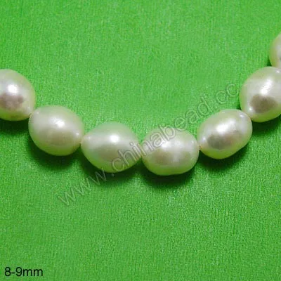Wholesale fashion pearl beads, white pearl price rice pearls for jewelry making