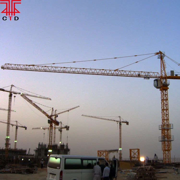 
TC6016 QTZ125 до 10 ти лет цены liebherr Кран башенный кран 