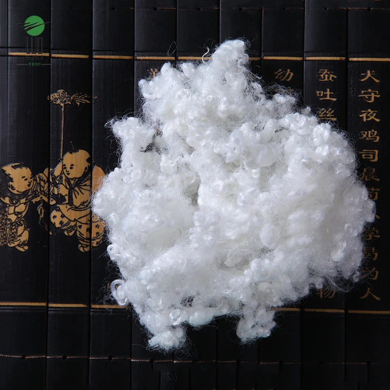 7dx32mm silicon polyester staple virgin fiber