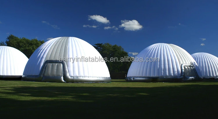 Custom Made Outdoor Events Inflatable Dome Tent For Rental Trade Show Event Tents