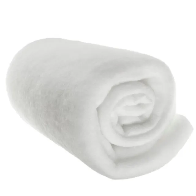 Thermal bonded 100% polyester wadding / batting / padding filling