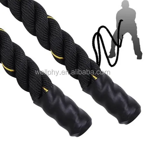 Power Cross Fitness Training Rope MMA Battle Rope Speed Rope