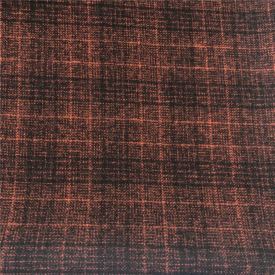 70% полиэстер 30% искусственный материал тяжелая ткань проверенный дизайн текстурированный костюм мужской блейзер пальто ткань поставщик из Гуанчжоу