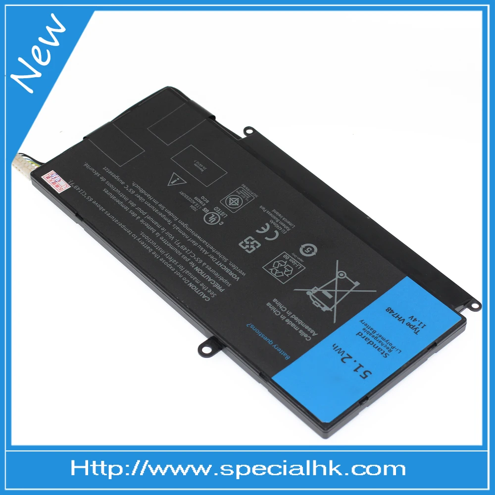 VH748 52WH 11.1V replacement laptop battery for dell Vostro 5460 5470 5560 Series Notebook