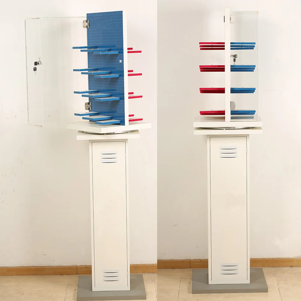 MYDARB Watch Display Cabinet with LED Light Watch Display Stand Customized Wholesale Rotating Acrylic Watch Showcase