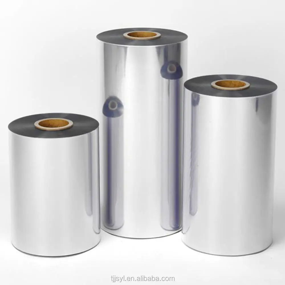 
Cold lamination 6 micron aluminum metalized pet film 