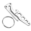 Outdoor multi tool pocket clip Climbing Carabiner Hanging Keychain Hook Fit Outdoor EDC Pocket Tool Bottle