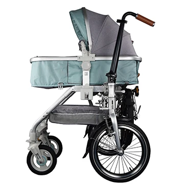 
2021 new product High quality Foldable mother and baby Stroller bike with CE certification 