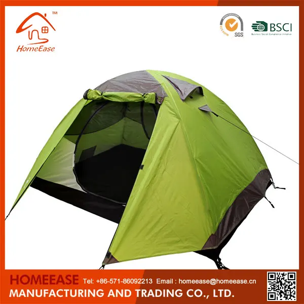 Portable foldable trekking tent for camping
