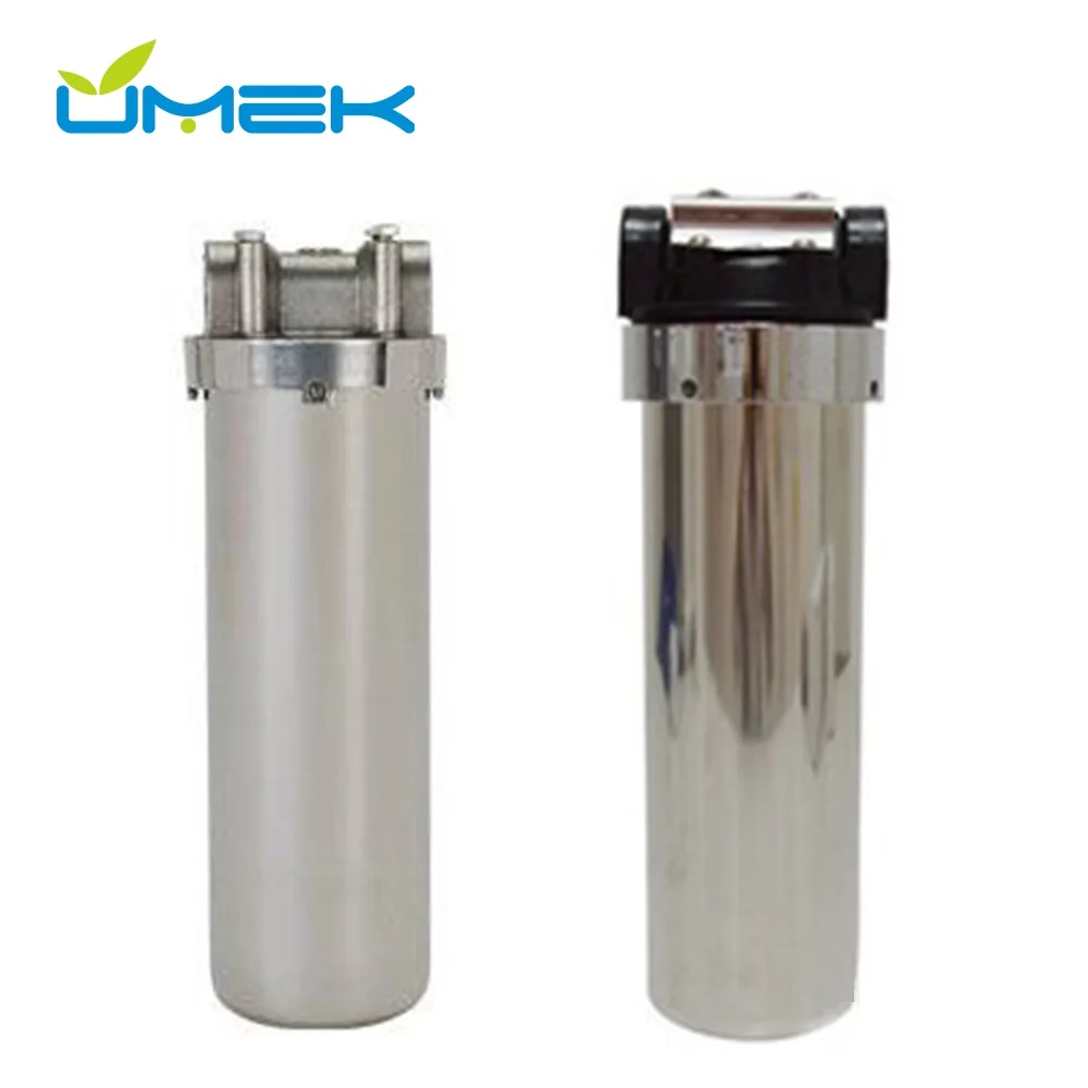 10 Inch SS304 Stainless Steel Multi Cartridge Filter Housing