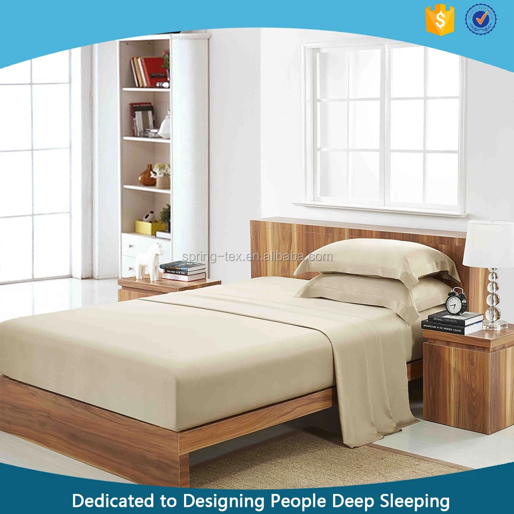 Miraculous Soft Solid Color Naure 100% Bamboo Bedding set sabanas Duvet Cover