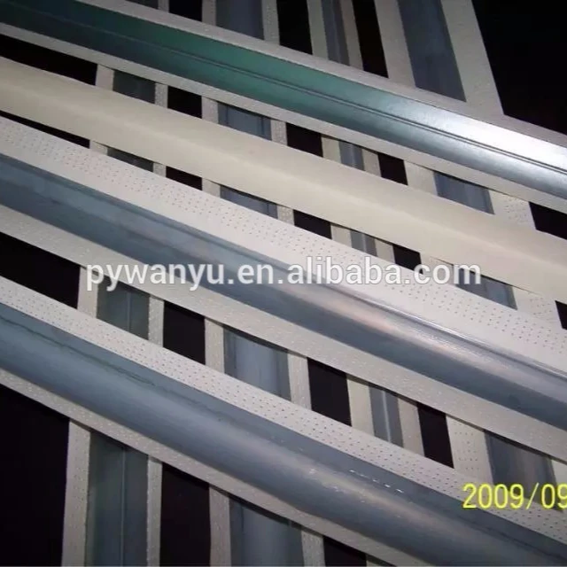 Metal corner tape for Gypsum drywall partition