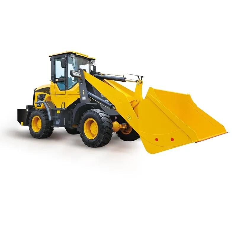 1 ton mini wheel loader backhoe loader mechanical loadering