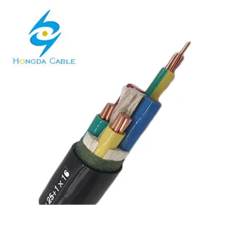 0,6/1kV алюминиевый сердечник ПВХ изолированный стальной провод бронированный 4 ядра x 300mm2 4 ядра силовой кабель