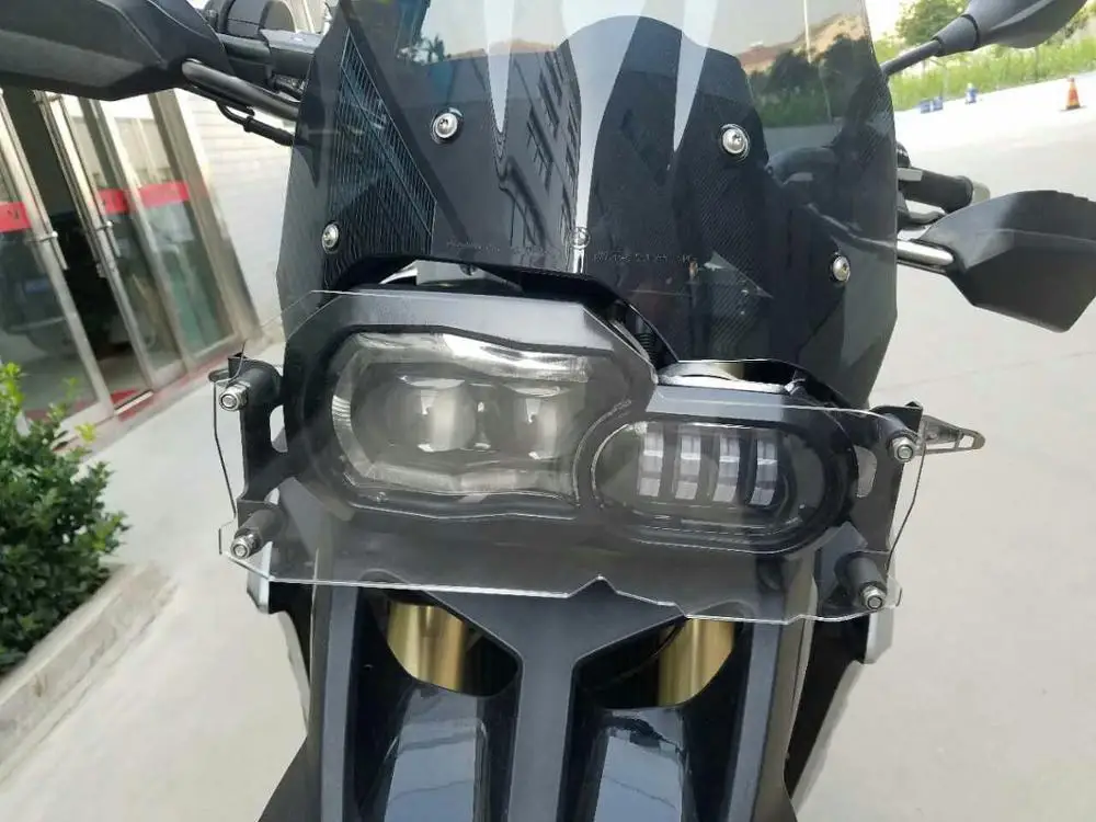emark pass  motorcycle LED Headlight and clear cover For  f800gs F700GS F650GS Auto Lighting System