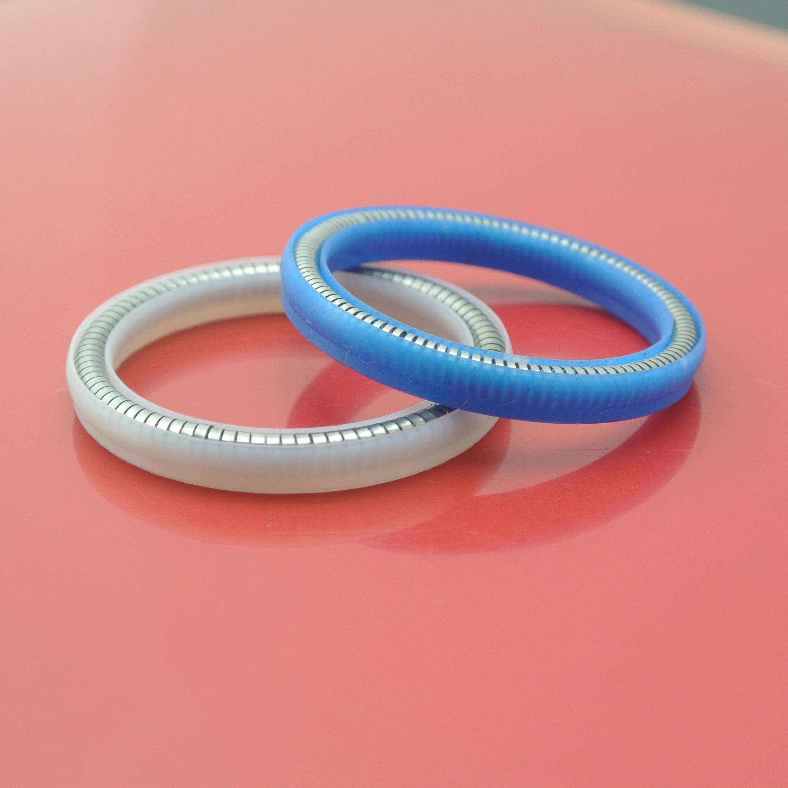 DLSEALS Good resistance 55*46*3.53 V-spring spring energized PTFE seals