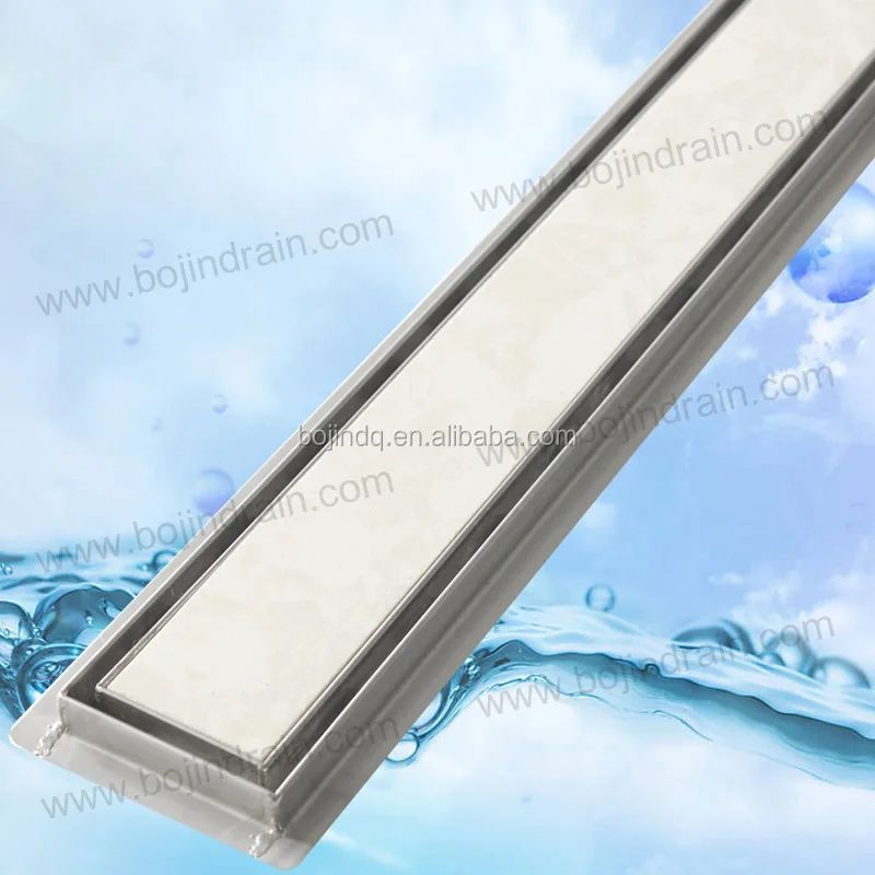 Bathroom shower drain / stainless steel shower drain / shower channel drain