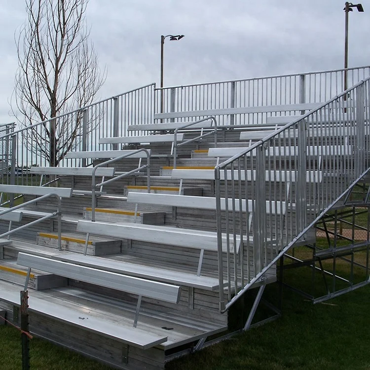 MC-8F outdoor metal structure bleacher for the football cricket education public events