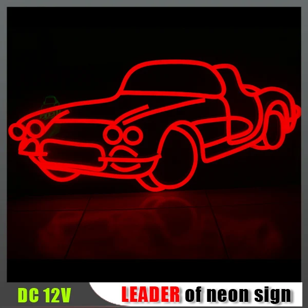 New product! Custom flexible waterproof led neon signs with classic cars