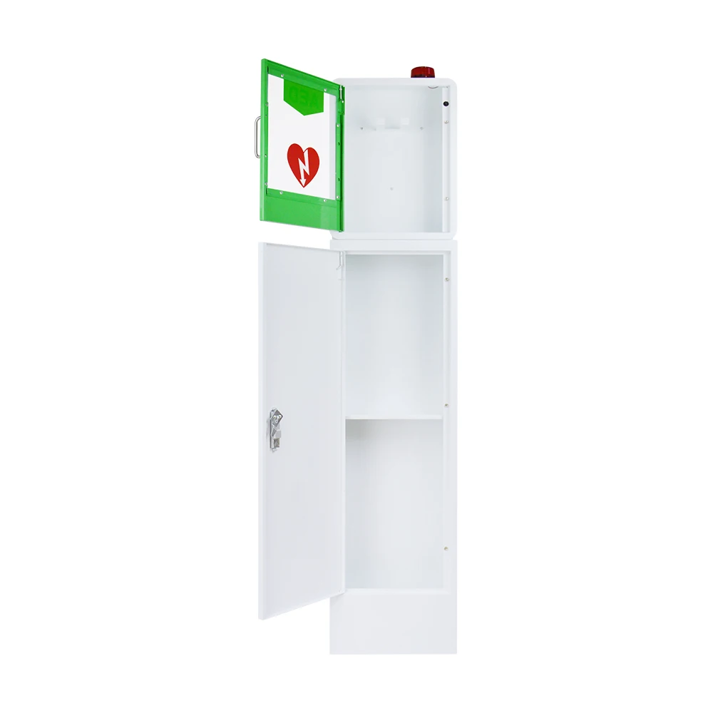 WAP-health WAP-812-M5M Floor standing metal shelf brackets recessed aed cabinet