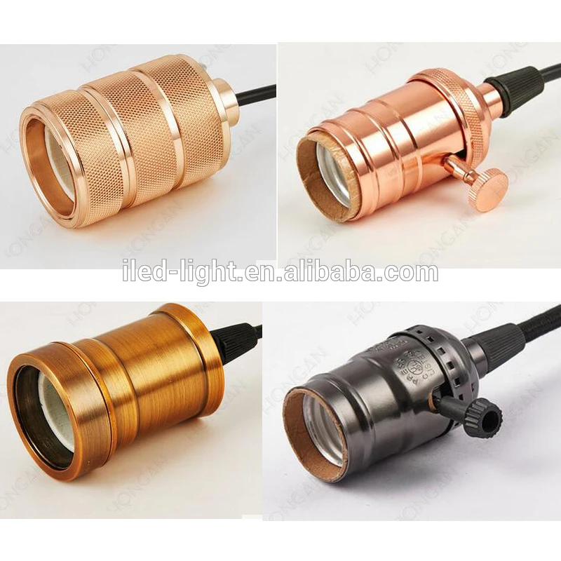 Loft vintage magic beans light ceramic E27 lamp holder parts lighting loft pendant light lamp parts and accessories
