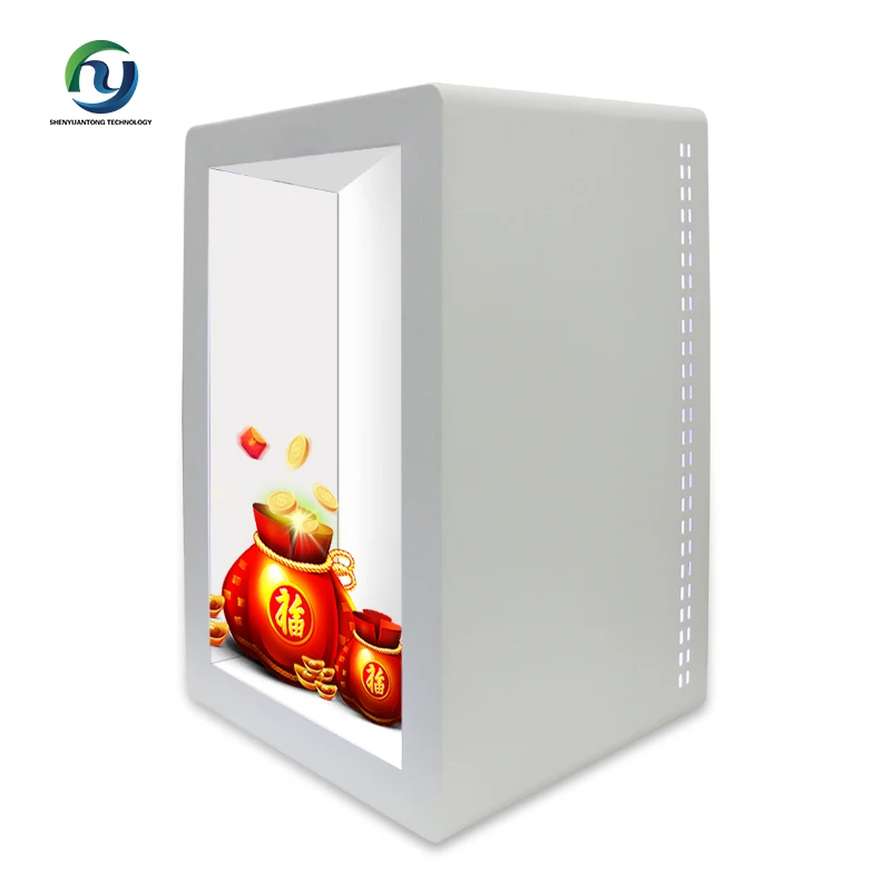 21.5 Inch TFT Indoor Advertising Player LCD Monitor Transparent LCD advertising player