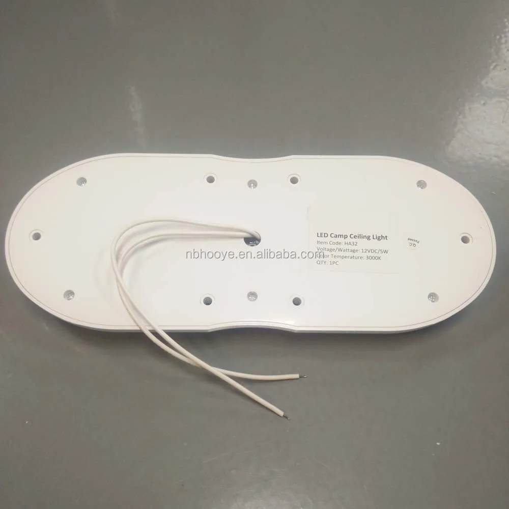 
HA32 LED Double Head Caravan Light for Camp Car With Switch 