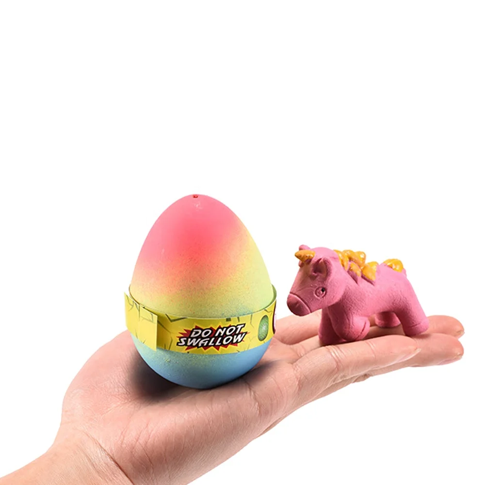Hot Sale  Magic Water Growing Unicorn Egg Toys For Kids