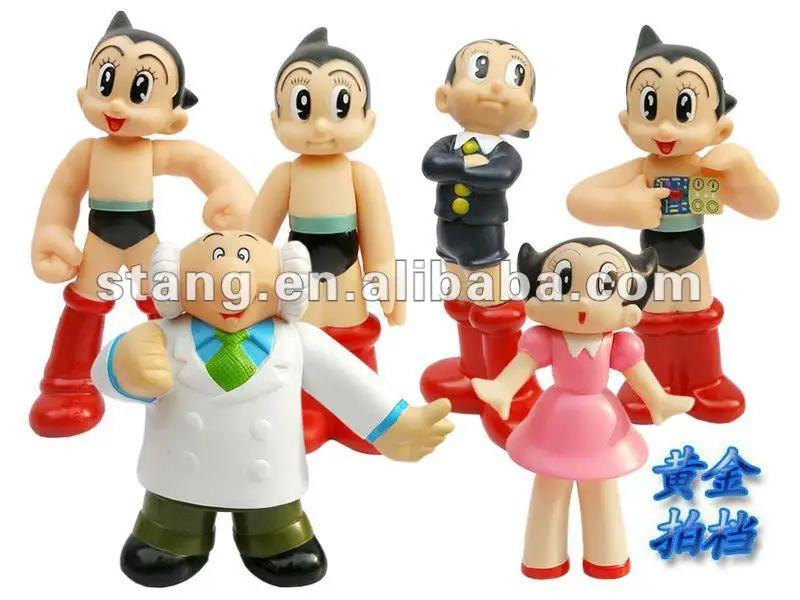 ПВХ флокированные игрушки команда astro